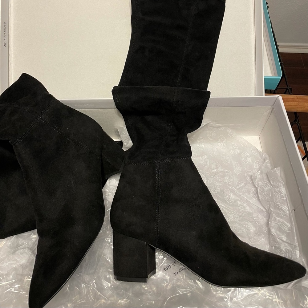 Steve Madden Brinkly 6.5 stretch knee high boot